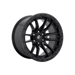 FUEL 1PC D679 REBEL MATTE BLACK 4x4|17X9 6/135, Offset -12, Centre bore 87.1, Load Rating 1043 kg