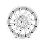 FUEL 1PC D743 SABER CHROME 4x4|20X9 8/165.1, Offset +20, Centre bore 125.2, Load Rating 1678 kg