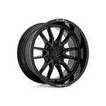 FUEL 1PC D760 CLASH GLOSS BLACK 4x4|20X9 8/170, Offset +1, Centre bore 125.1, Load Rating 1678 kg