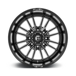 FUEL 1PC D761 CLASH GLOSS BLACK MILLED 4x4|22X12 8/170, Offset -44, Centre bore 125.1, Load Rating 1678 kg
