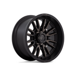 FUEL 1PC D762 CLASH MATTE BLACK DOUBLE DARK TINT 4x4|22X10 6/139.7, Offset -18, Centre bore 106, Load Rating 1133 kg