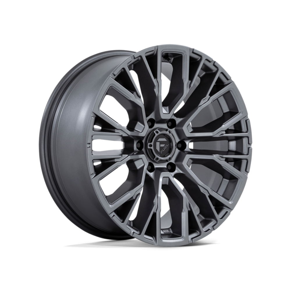 FUEL 1PC D848 REBAR MATTE GUNMETAL 4x4|20X9 6/139.7, Offset +1, Centre bore 106.1, Load Rating 1133 kg