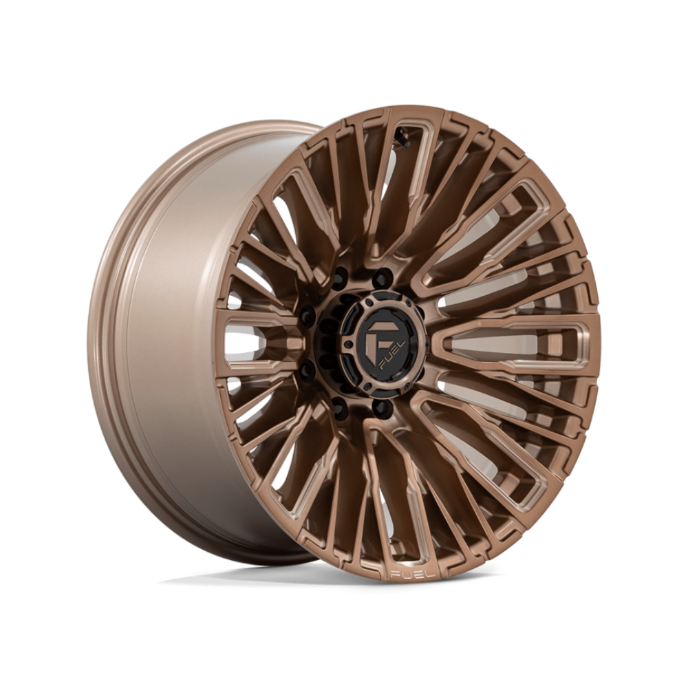 FUEL 1PC D850 REBAR PLATINUM BRONZE MILLED 4x4|20X9 6/139.7, Offset +20, Centre bore 106.1, Load Rating 1133 kg