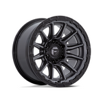 FUEL 1PC FC866 PISTON MATTE GUNMETAL GLOSS BLACK LIP|22X9.5 6/139.7, Offset +20, Centre bore 106, Load Rating 1202 kg