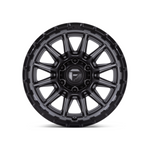 FUEL 1PC FC866 PISTON MATTE GUNMETAL GLOSS BLACK LIP 4x4|17X9 6/139.7, Offset +1, Centre bore 106.1, Load Rating 1202 kg