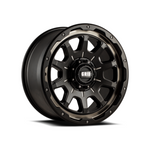 GRID GD15 DDT MT BLK LIP 4x4|17X9 5/150, Offset -12, Centre bore 110.5, Load Rating 1650 kg