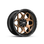 GRID GD16 GLOSS BRONZE BLACK 4x4|17X9 6/139.7, Offset +35, Centre bore 110.3, Load Rating 1134 kg