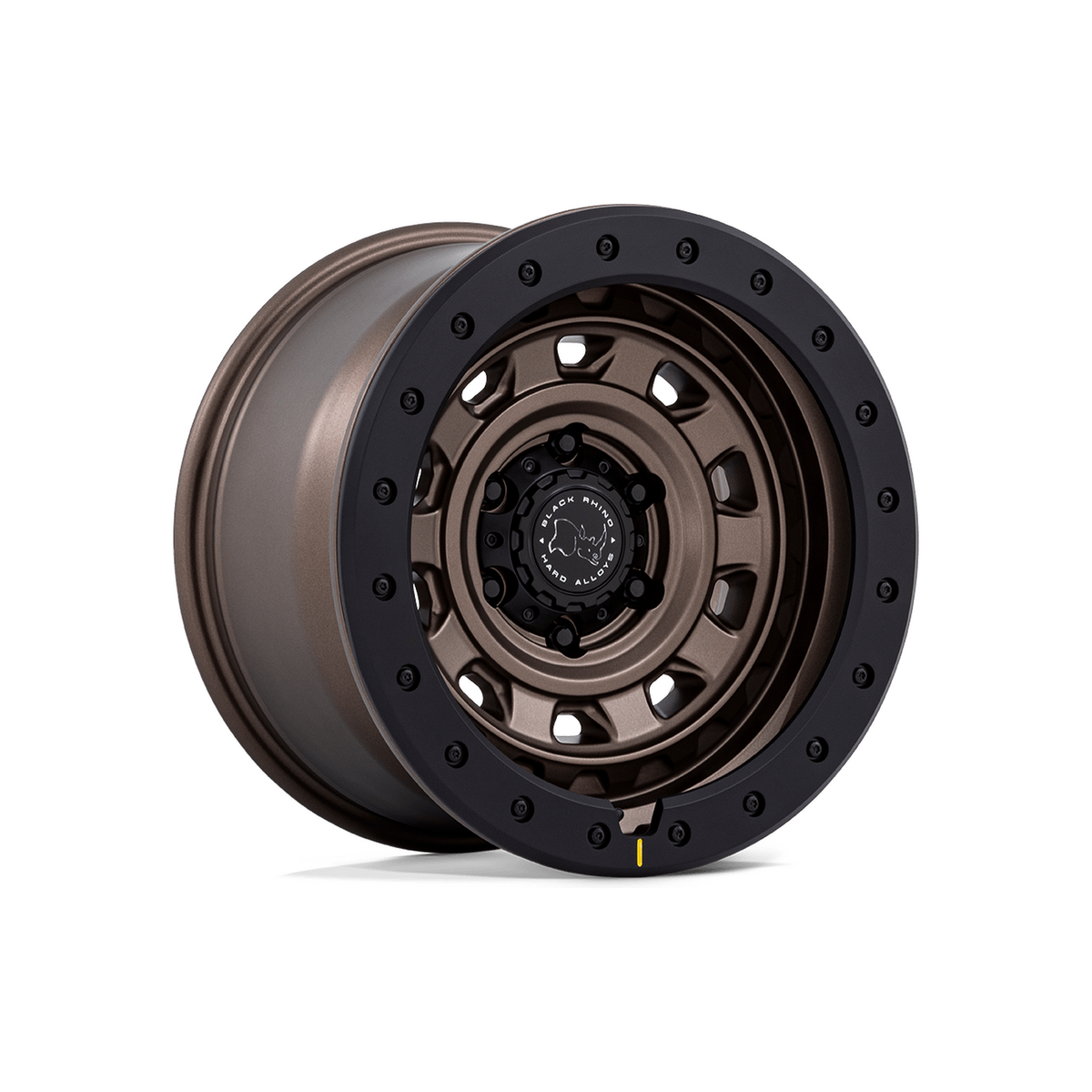 Black Rhino Hard Alloys BR023 XPLORER BURNT BRONZE W/ MATTE BLACK LIP|16X5.5 5/139.7, Offset -13, Centre bore 108, Load Rating 1133 kg