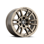 ICON VECTOR 6 Bronze 4X4|17X8.5 6/140, Offset +18, Centre bore 106, Load Rating 1247 kg