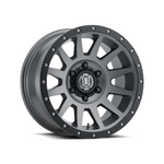 ICON COMPRESSION Titanium 4X4|17X8.5 6/139.7, Offset +0, Centre bore 110.1, Load Rating 1247 kg