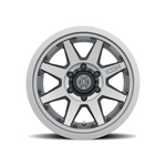ICON REBOUND PRO Titanium 4X4|17X8.5 6/139.7, Offset +0, Centre bore 110.1, Load Rating 1451 kg