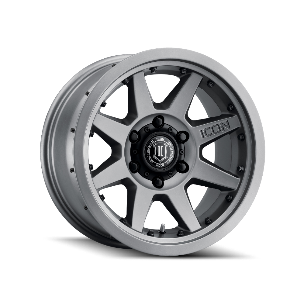 ICON REBOUND PRO Titanium|17X8.5 6/139.7, Offset -12, Centre bore 110.1, Load Rating 1451 kg