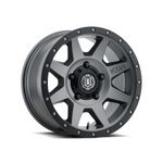 ICON REBOUND Titanium 4x4|17X8.5 6/139.7, Offset +0, Centre bore 110, Load Rating 1134 kg