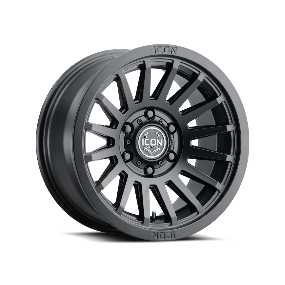 ICON RECON SLX Satin Black|18X9 8/180, Offset +12, Centre bore 124.2, Load Rating 1814 kg