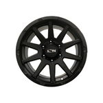 ION ION143 Matte Black 4x4|18X9 8/170, Offset +18, Centre bore 125.2, Load Rating 1134 kg