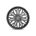 ROTIFORM 1PC R163 JDR MATTE ANTHRACITE 4x4|22X10 6/135, Offset +30, Centre bore 87.1, Load Rating 1134 kg