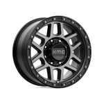 KMC KM544 MESA Satin Black With Gray Tint 4x4|17X9 8/170, Offset -12, Centre bore 125.5, Load Rating 1651 kg