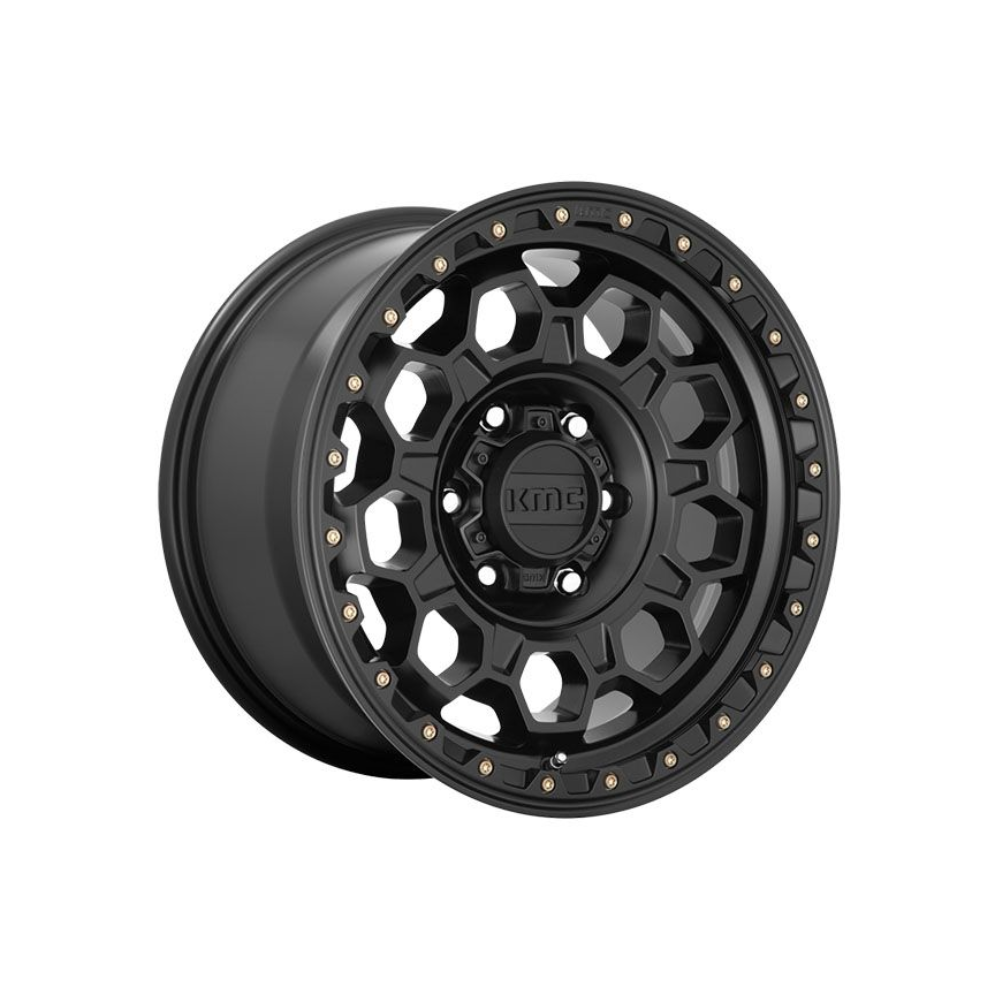 KMC KM545 TREK SATIN BLACK|17X9 5/150, Offset +18, Centre bore 110, Load Rating 1133 kg