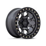 KMC KM550 RIOT SBL ANTHRACITE WITH SATIN BLACK LIP 4x4|17X8.5 6/139.7, Offset +10, Centre bore 106.1, Load Rating 1133 kg