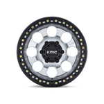 KMC KM550 RIOT SBL MACHINED WITH SATIN BLACK LIP 4x4|18X9 6/139.7, Offset +18, Centre bore 106.1, Load Rating 1133 kg