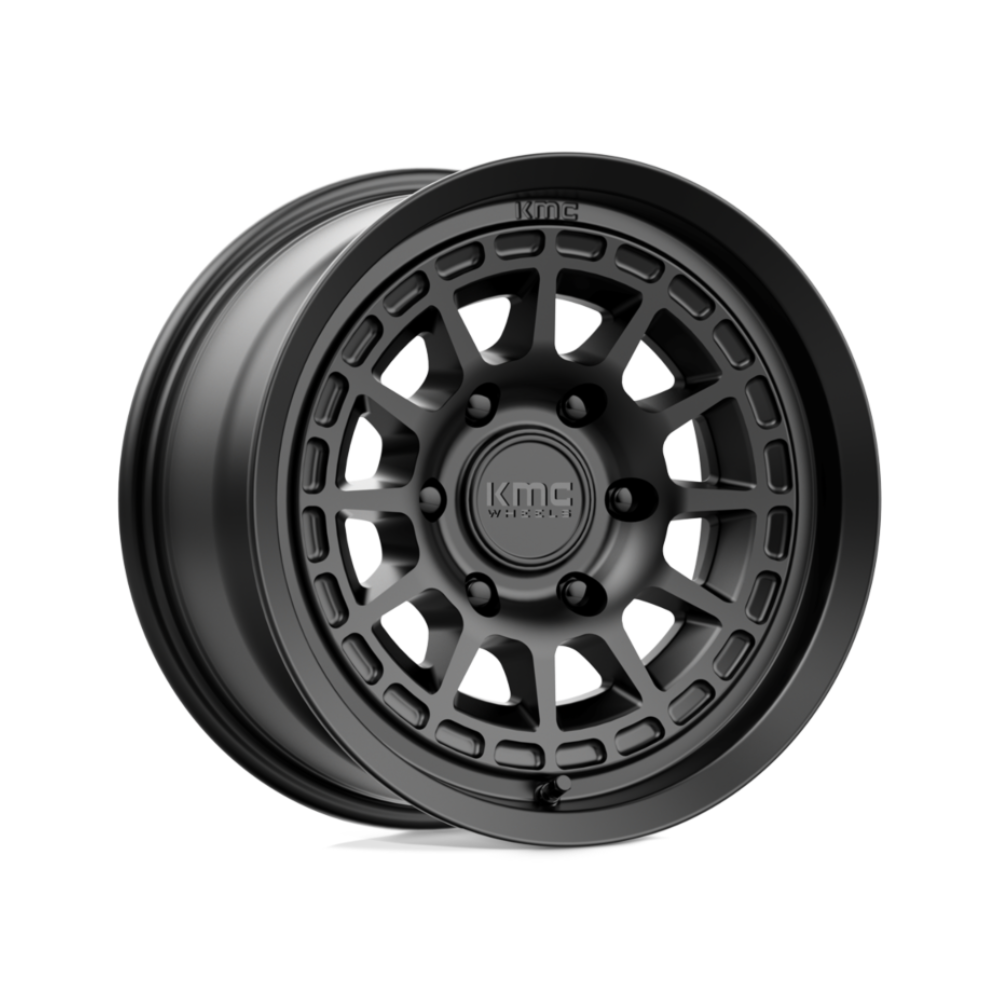 KMC KM719 CANYON Satin Black 4x4|17X8 6/139.7, Offset +20, Centre bore 106.1, Load Rating 1133 kg