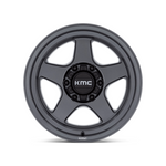 KMC KM728 LOBO MATTE ANTHRACITE 4x4|17X8.5 6/139.7, Offset +18, Centre bore 106, Load Rating 1133 kg