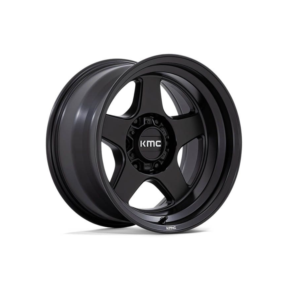 KMC KM728 LOBO MATTE BLACK|17X8.5 6/139.7, Offset -10, Centre bore 106, Load Rating 1133 kg