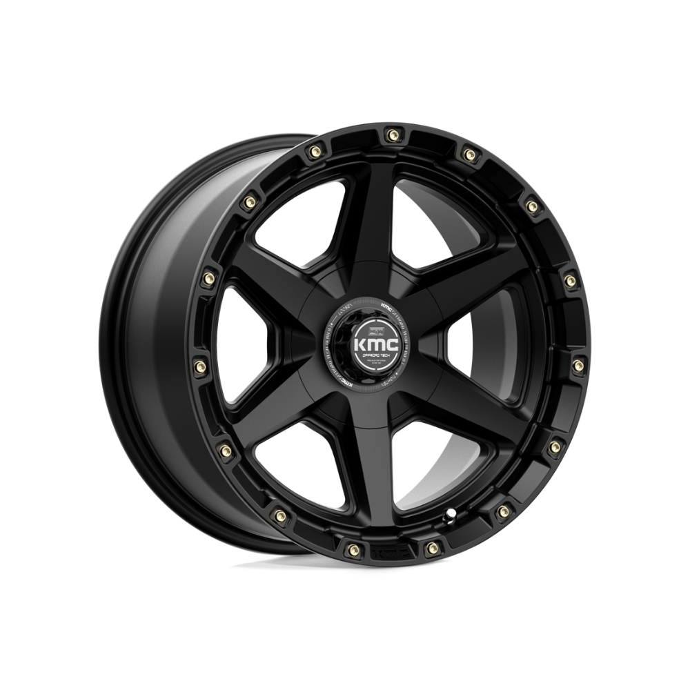 KMC XD SERIES KM101 TEMPO SATIN BLACK 4x4|20X9 12/114.3-139.7, Offset +18, Centre bore 78.1, Load Rating 1133 kg