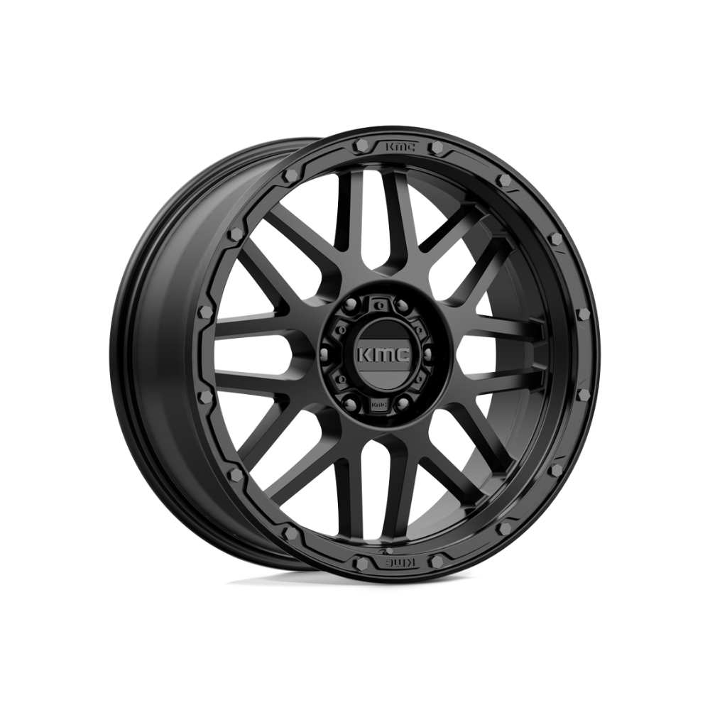 KMC XD SERIES KM535 GRENADE MATTE BLACK 4x4|17X9 6/139.7, Offset +18, Centre bore 106.2, Load Rating 1136 kg