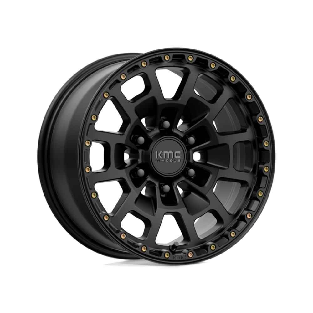 KMC XD SERIES KM718 SUMMIT SATIN BLACK 4x4|17X8.5 6/139.7, Offset +0, Centre bore 106.1, Load Rating 1133 kg