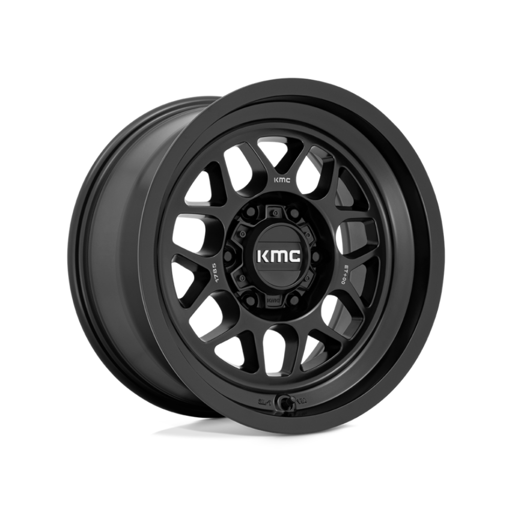 KMC XD SERIES KM725 TERRA SATIN BLACK 4x4|17X9 5/127, Offset -38, Centre bore 71.5, Load Rating 1133 kg