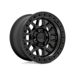 KMC KM549 GRS SATIN BLACK 4x4|17X9 5/127, Offset +0, Centre bore 78.3, Load Rating 1136 kg