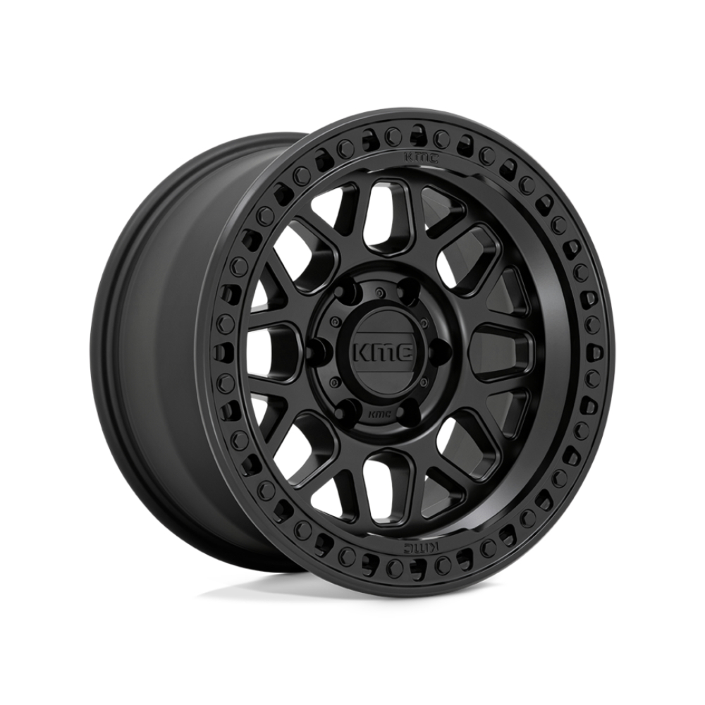 KMC KM549 GRS SATIN BLACK 4x4|18X9 8/170, Offset -12, Centre bore 125.5, Load Rating 1678 kg
