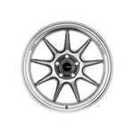 KONIG COUNTERGRAM Hyper Chrome Centre Mirror Machined Lip Passenger|15X7.5 4/100, Offset +35, Centre bore 73.1, Load Rating 550 kg