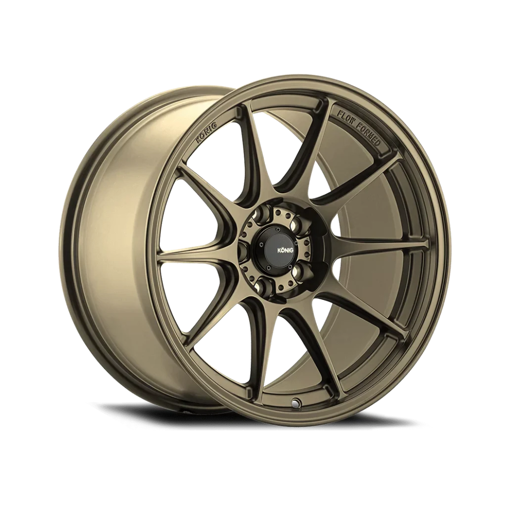 KONIG DEKAGRAM GLOSS BRONZE Passenger|17X8 5/114.3, Offset +40, Centre bore 73.1, Load Rating 690 kg