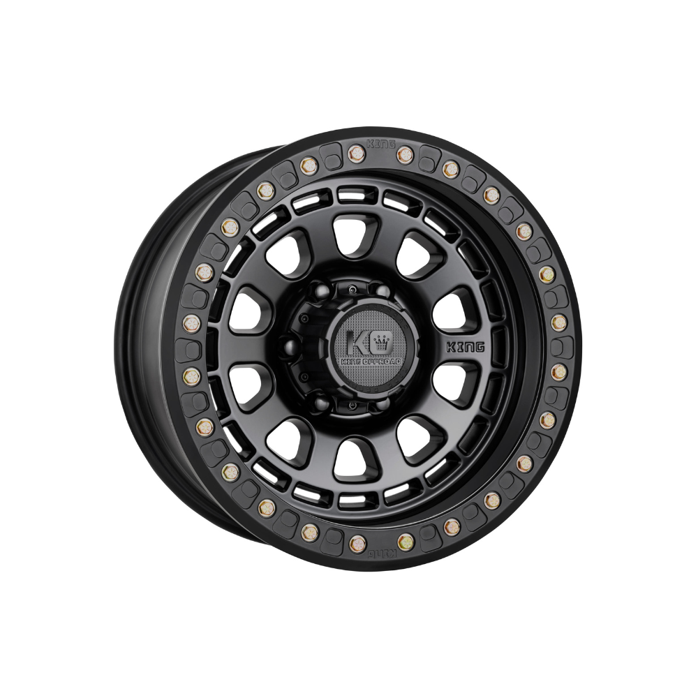 KING OFFROAD COMP-D Satin Black|17X9 5/150, Offset -12, Centre bore 110.5, Load Rating 1659 kg