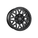 KING OFFROAD STIGMA Satin Black|17X9 6/139.7, Offset +18, Centre bore 108.2, Load Rating 1500 kg