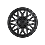 KING OFFROAD STIGMA Satin Black|17X9 6/139.7, Offset +18, Centre bore 108.2, Load Rating 1500 kg