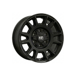 KING OFFROAD TREKKA Satin Black|17X8 10/114.3-120, Offset +35, Centre bore 73.1, Load Rating 1500 kg