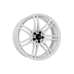 KING WHEELS THRUST Gloss White|18X8 10/100-114.3, Offset +40, Centre bore 73.1, Load Rating 690 kg