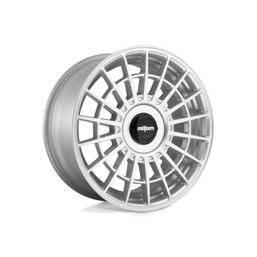 ROTIFORM 1PC R143 LAS-R GLOSS SILVER Passenger|19X8.5 10/112-114.3, Offset +35, Centre bore 72.7, Load Rating 725 kg