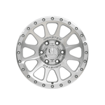 MONSTER AMMO SILVER MACHINED|17X8.5 6/139.7, Offset +20, Centre bore 106.1, Load Rating 1500 kg