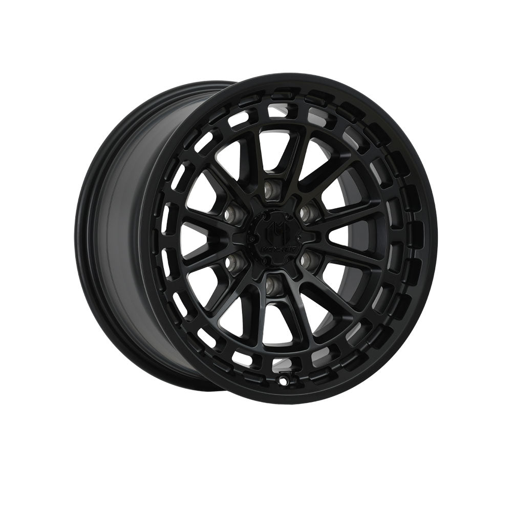 MONSTER BALLISTIC Satin Black|17X9 6/139.7, Offset +12, Centre bore 106.1, Load Rating 1500 kg
