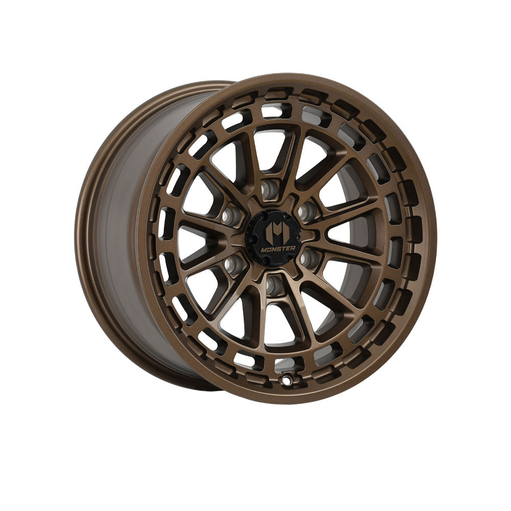 MONSTER BALLISTIC Satin Bronze|17X9 6/139.7, Offset +12, Centre bore 106.1, Load Rating 1500 kg