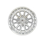MONSTER BALLISTIC Silver Machined|17X9 6/139.7, Offset +20, Centre bore 106.1, Load Rating 1500 kg