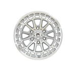 MONSTER BALLISTIC Silver Machined|17X9 6/139.7, Offset +12, Centre bore 106.1, Load Rating 1500 kg