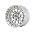 MONSTER BALLISTIC Silver Machined|17X9 6/139.7, Offset +12, Centre bore 106.1, Load Rating 1500 kg