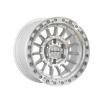 MONSTER GENERAL IBL SILVER MACHINED|17X8.5 6/139.7, Offset +20, Centre bore 106.1, Load Rating 1500 kg