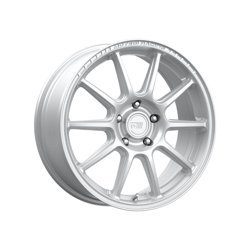 MOTEGI MR140 Hyper Silver Passenger|18X8.5 5/114.3, Offset +35, Centre bore 72.6, Load Rating 581 kg