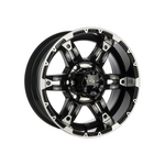 MPC DEVIL Gloss Black Machined 4x4|16X7.5 6/139.7, Offset +0, Centre bore 110, Load Rating 1450 kg